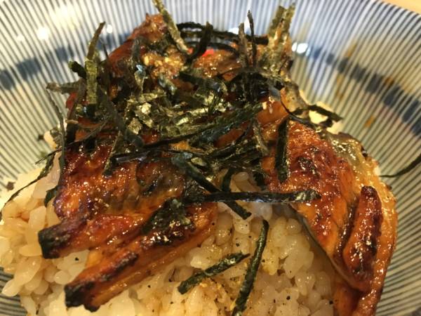 うなぎ丼セットのうなぎ丼