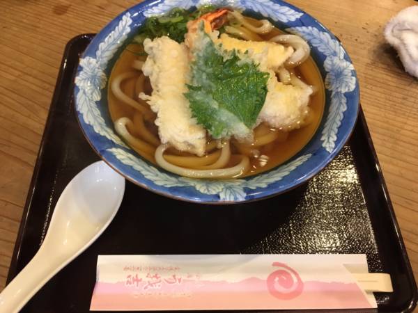 天ぷらうどん850円