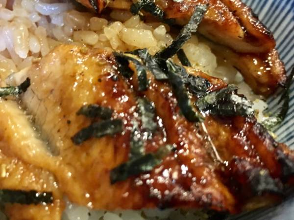うなぎ丼のうなぎ