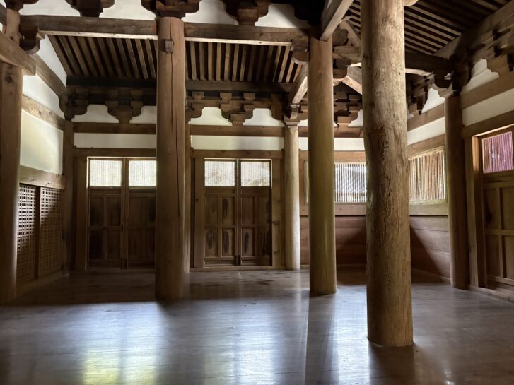 国宝 朝光寺本堂 内部