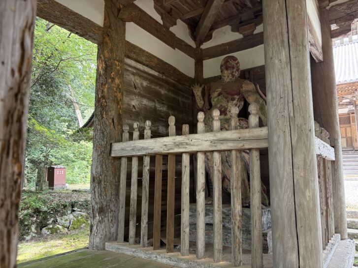 朝光寺仁王門 左金剛力士像