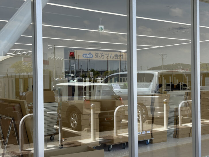 加古川市東神吉町出河原 イオンタウン加古川 ウエルシア出店予定の空きテナント