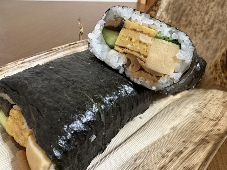 播州三木一休庵 巻き寿司