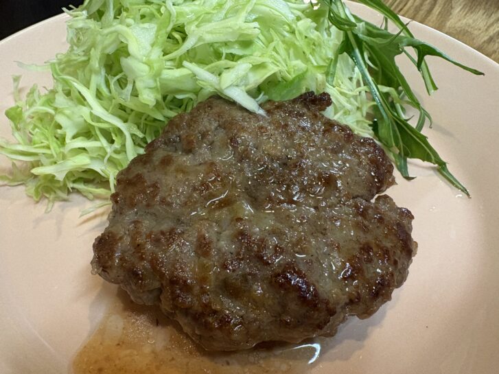 ミートショップナカオ 焼いたハンバーグ