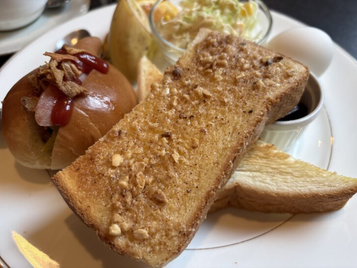ピュアドリーム アーモンドトースト、バタートースト