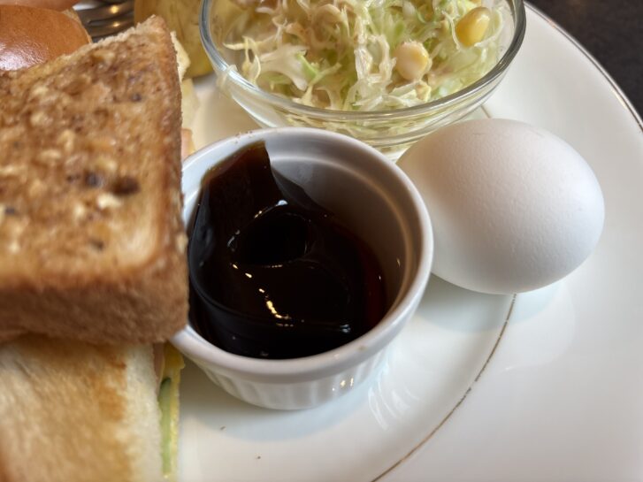 ピュアドリーム コーヒーゼリー、ゆでたまご