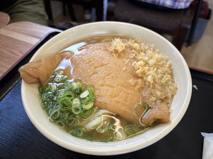 きつねうどん(かけ540円+きつね)