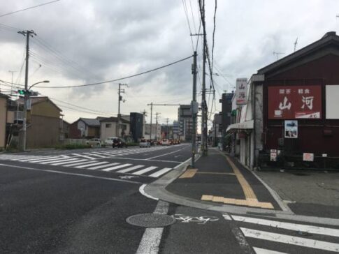 加古川市加古川町寺家町 ラーメン屋ひまわり 店舗外観