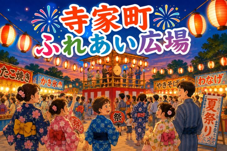 「寺家町ふれあい広場」開催