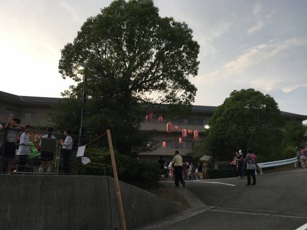 加古川市平荘町 鹿児の郷夏祭り 会場外観