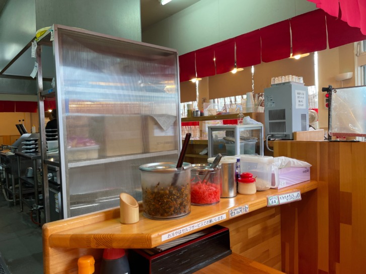 稲美町国岡 博多ラーメン片岡屋稲美店 店内