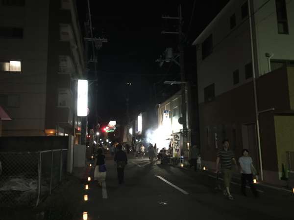 高砂市 高砂万灯祭2016 商店街の万灯