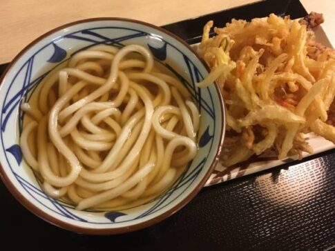 加古川市 丸亀製麺加古川店 かけうどん特盛