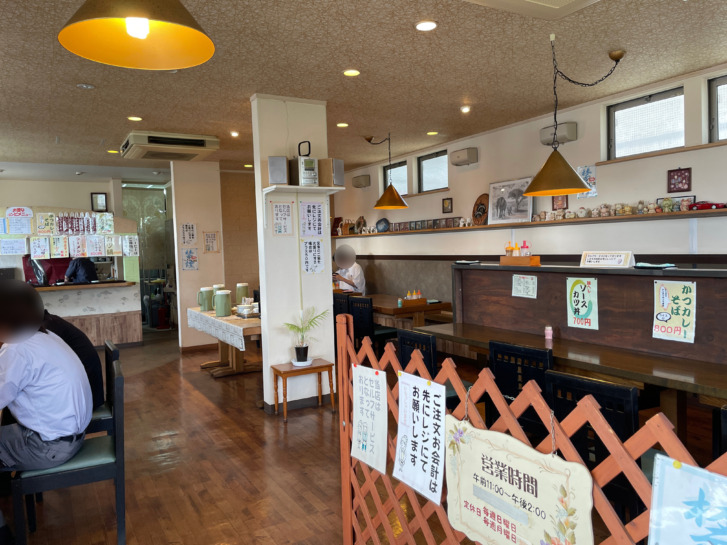 高砂市伊保 食堂まるみ屋 店内