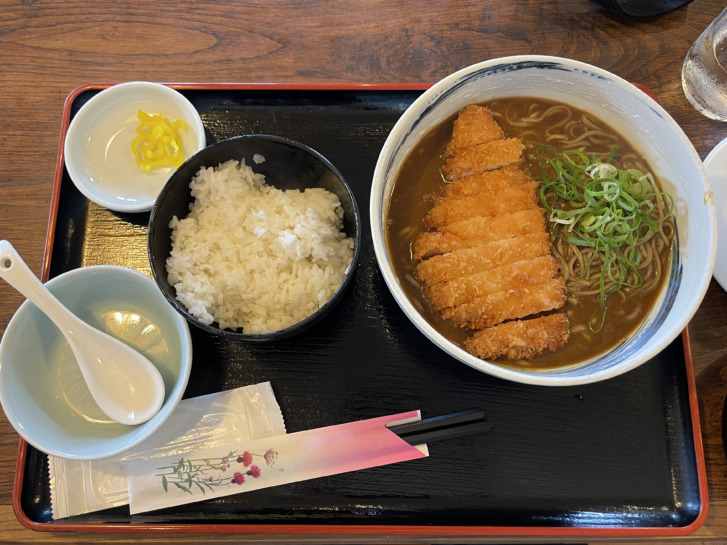 高砂市伊保 食堂まるみ屋 カツカレーそば