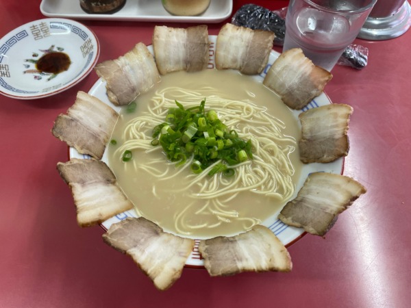 高砂市荒井町 長浜ラーメン長浜一番高砂店 チャーシューメン