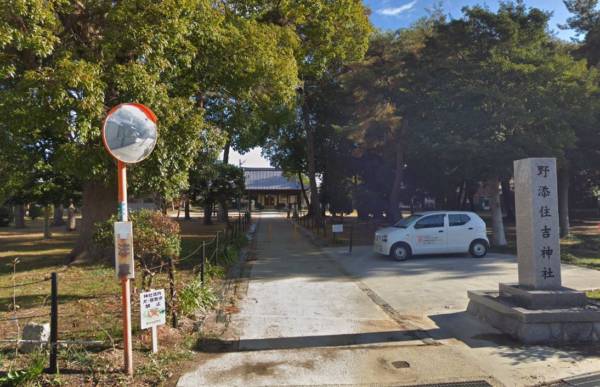 播磨町 野添住吉神社秋祭り2019 告知チラシ