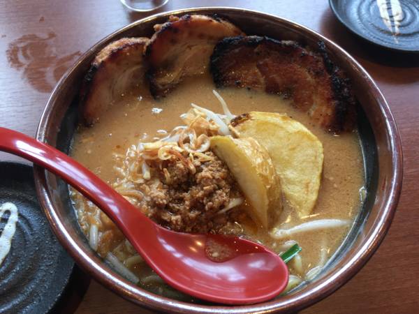 加古川市 麺場田所商店東加古川店の味噌漬け炙りチャーシュー麺