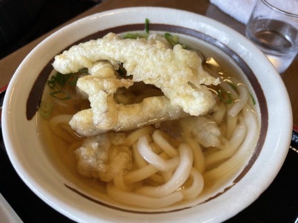 稲美町 黄金うどんたもや 旬野菜天ぶっかけうどん