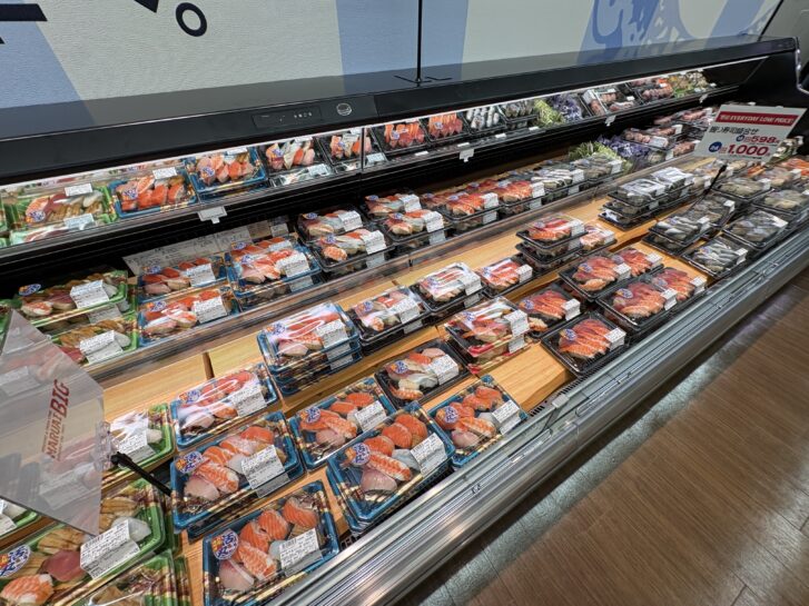 マルアイビッグ 惣菜寿司売り場