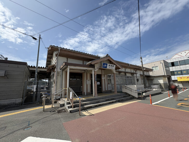 JR曽根駅 旧駅舎 東側から 高砂市