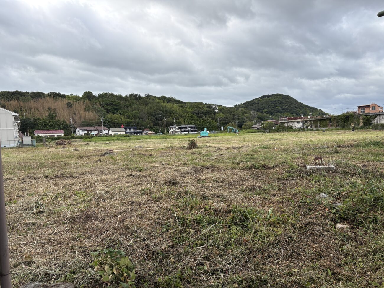 スーパーセンタートライアル高砂曽根店予定地 東側から 2026年9月21日時点