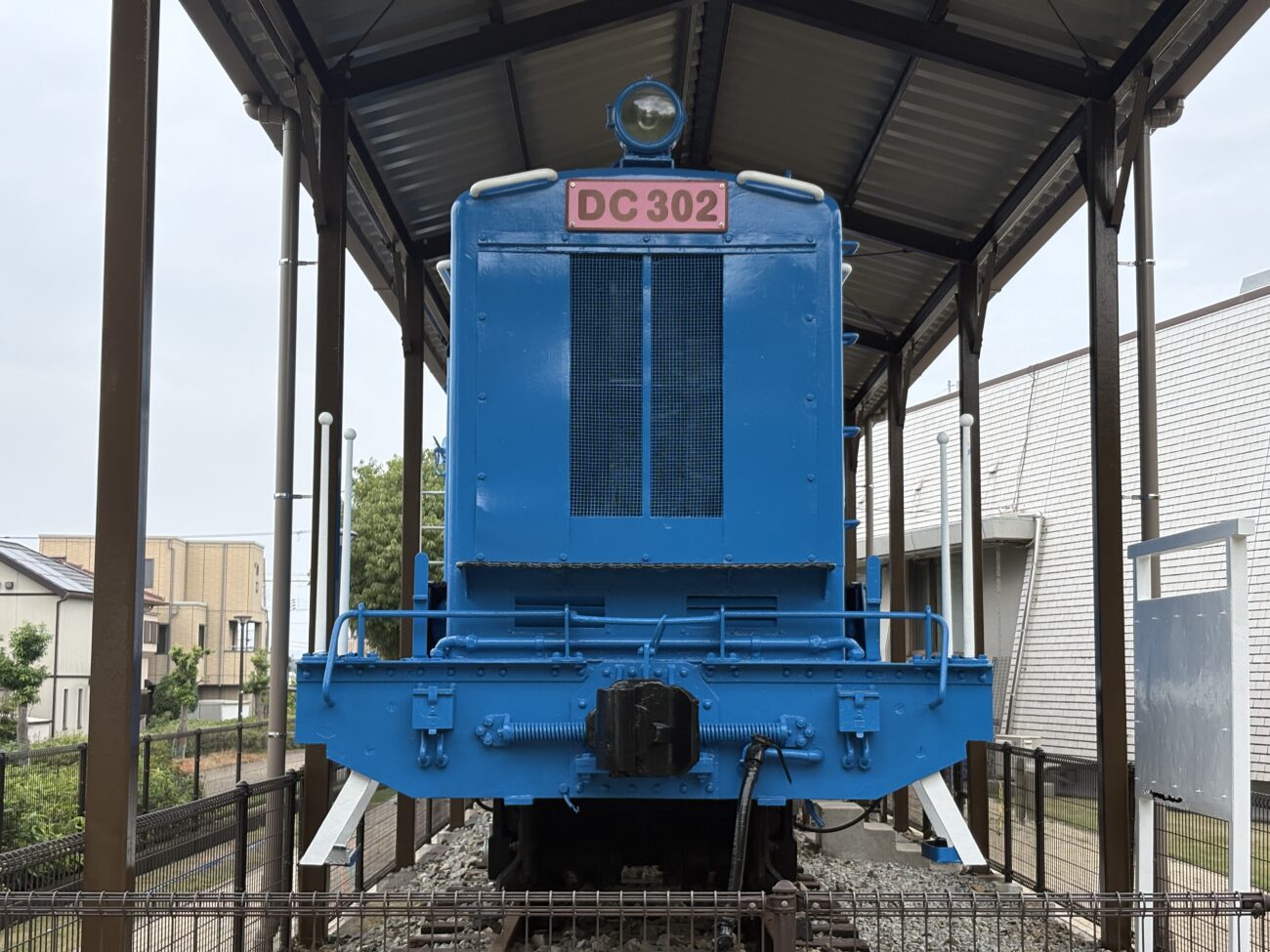 別府鉄道 機関車DC302 正面