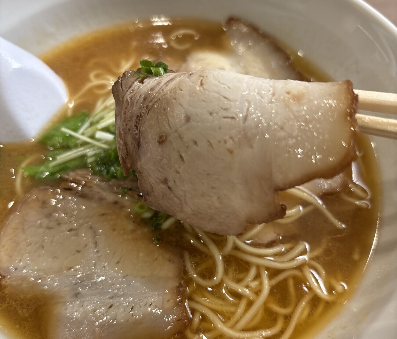 ラーメン芳蘭のみそチャーシューメンのチャーシュー