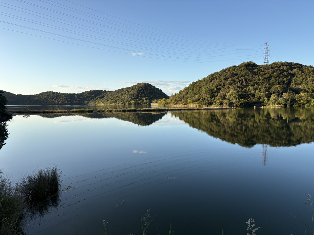 平荘湖（少年自然の家周辺）2026年10月7日撮影